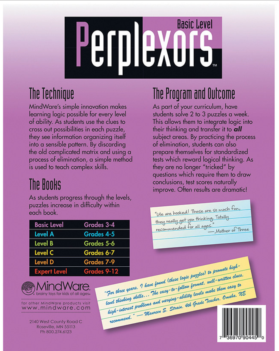 Perplexors: Basic Level