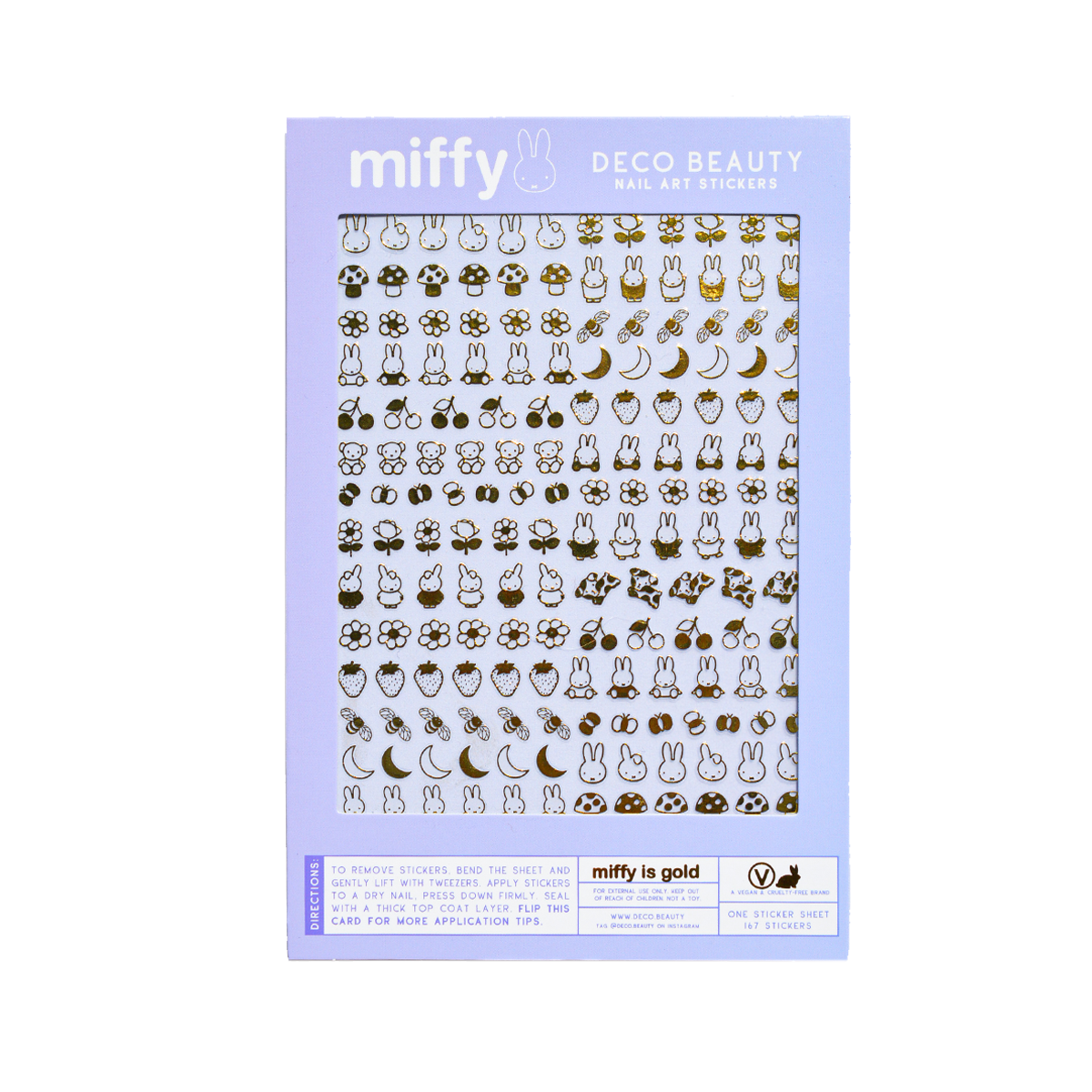 MIFFY IS GOLD Nail Stickers