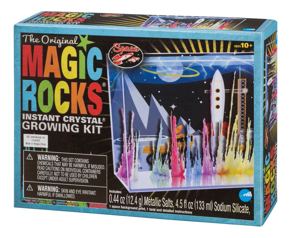 Magic Rocks Instant Crystal Growing Kit, STEM Toy