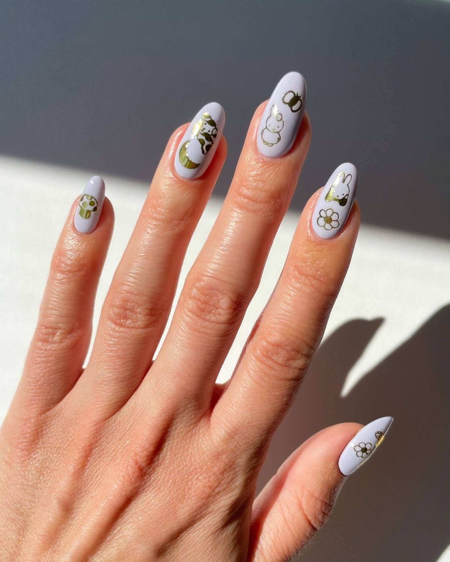 MIFFY IS GOLD Nail Stickers