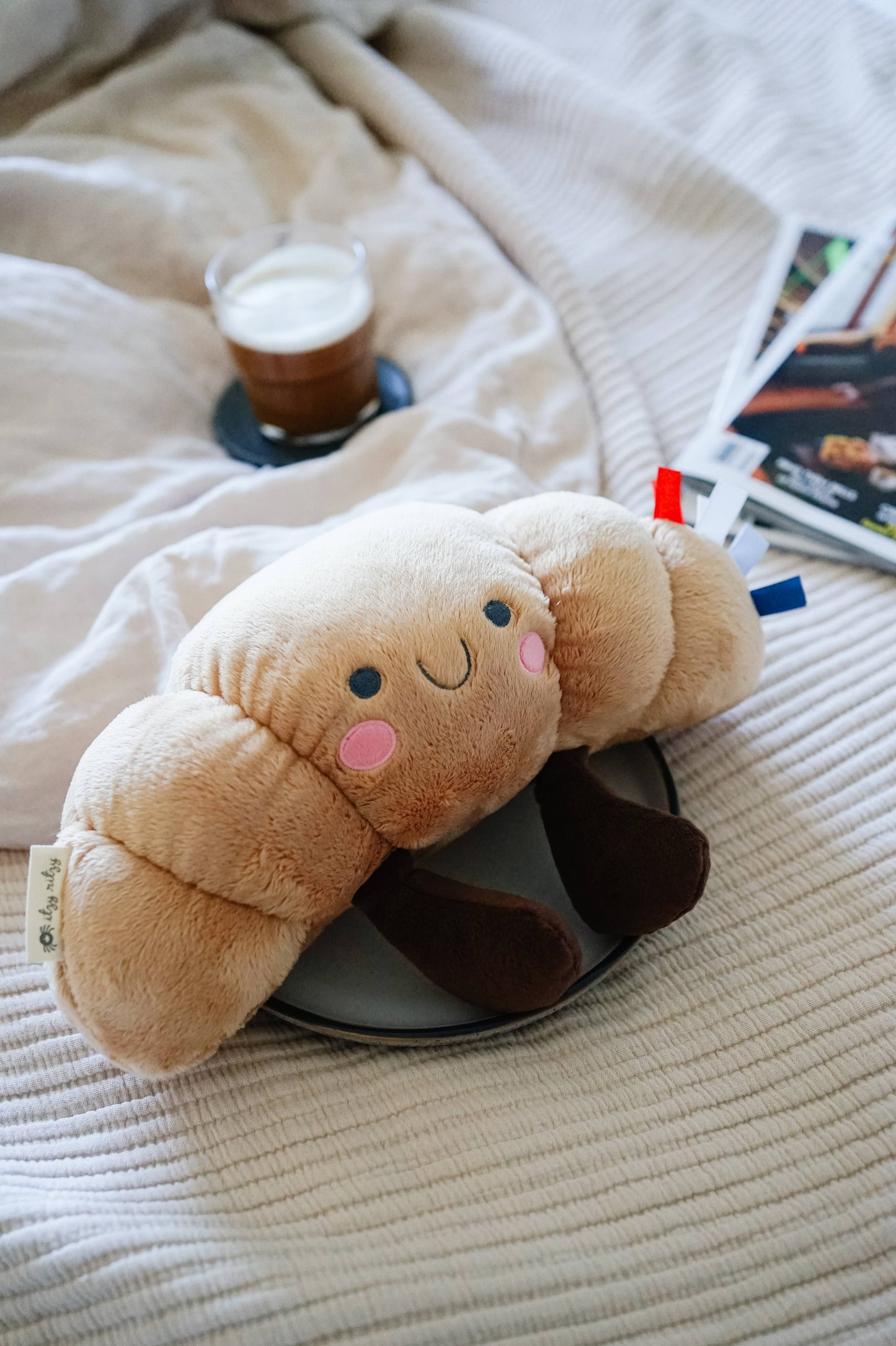 Sweetie Snuggles™ Plush - Croissant