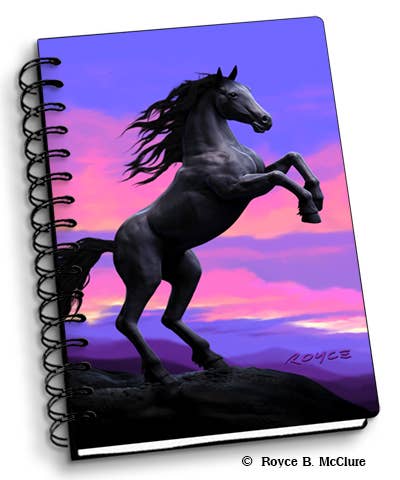 3D Royce Notebook 4" x 6" - Stallion