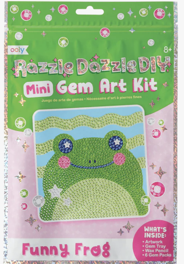 Razzle Dazzle Mini Gem Art Kit - Frog