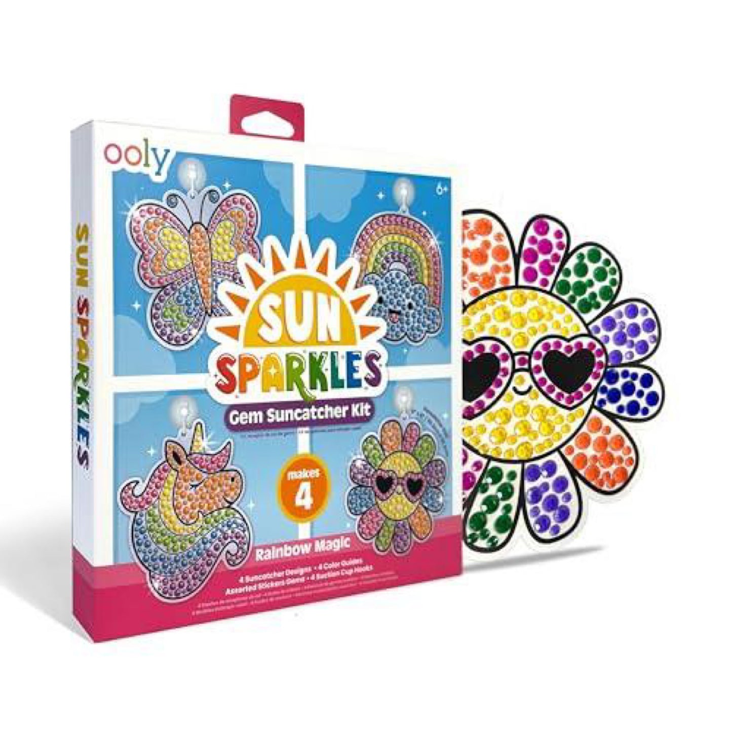 Ooly Sun Sparkles: Gem Suncatcher Kit
