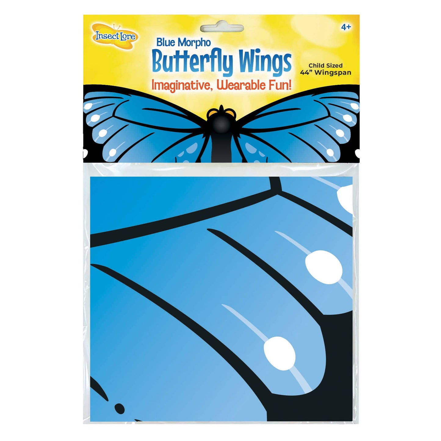 DRESS-UP BUTTERFLY WINGS- BLUE MORPHO