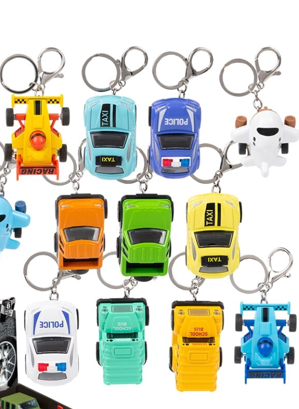 2.75" Diecast Vehicle Keychain