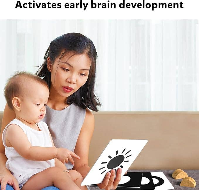 Skillmatics - Flash Cards: High Contrast for 0 to 12 Months