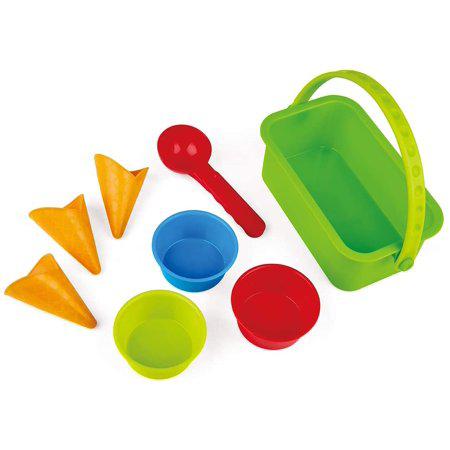 Hape Ice Cream Shop Sand and Beach Toy Set Toys, Multicolor
