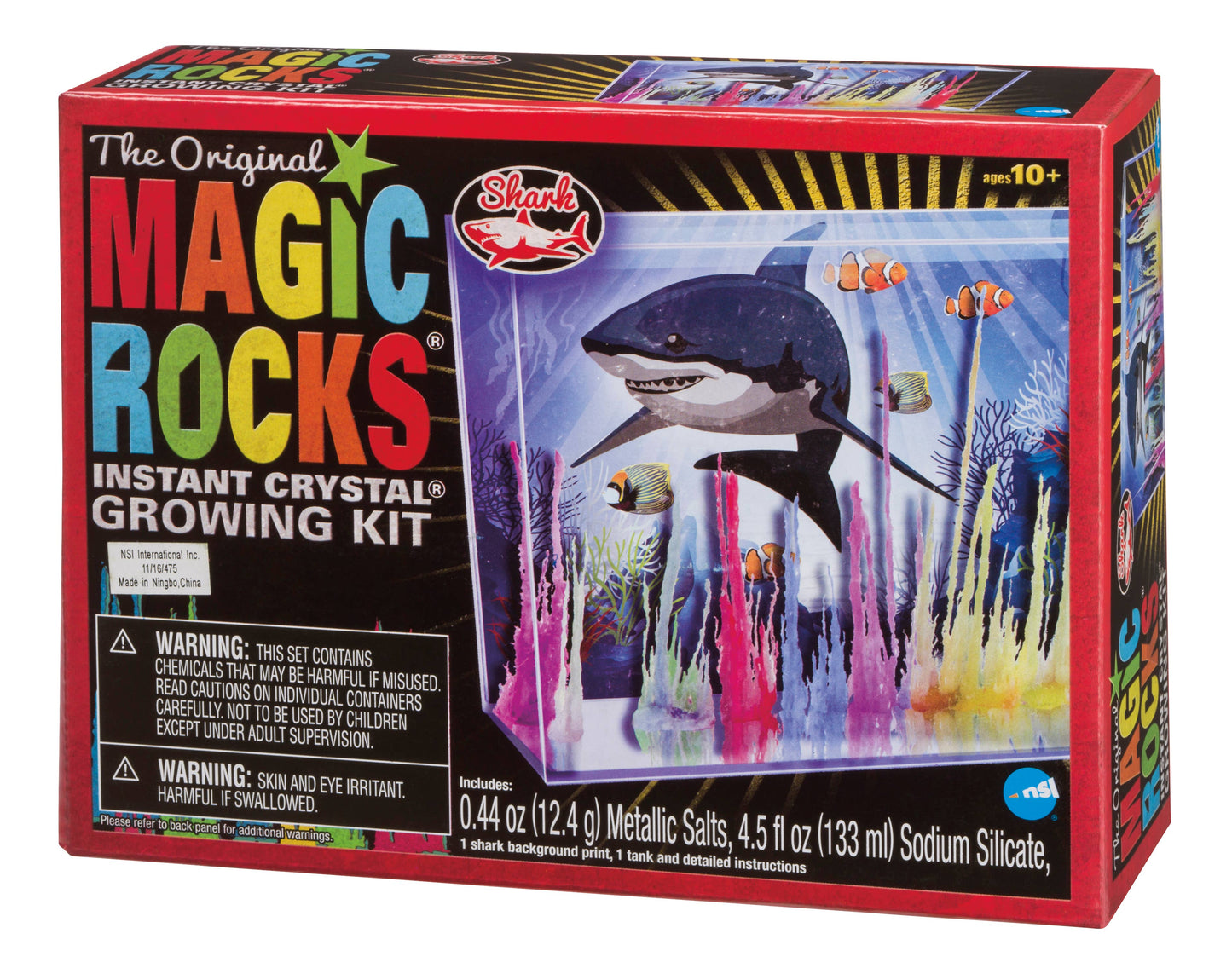 Magic Rocks Instant Crystal Growing Kit, STEM Toy