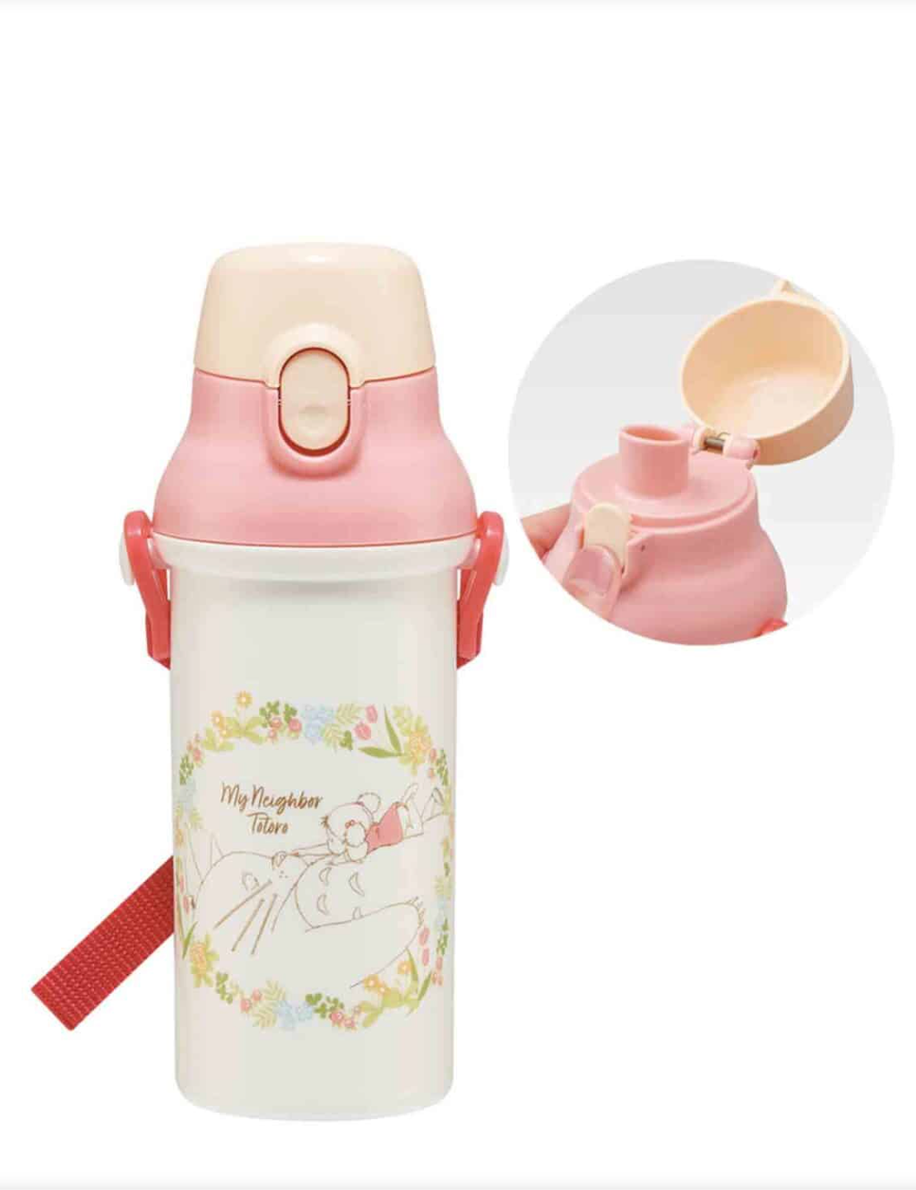 My Neighbor Totoro Water Bottle with Strap