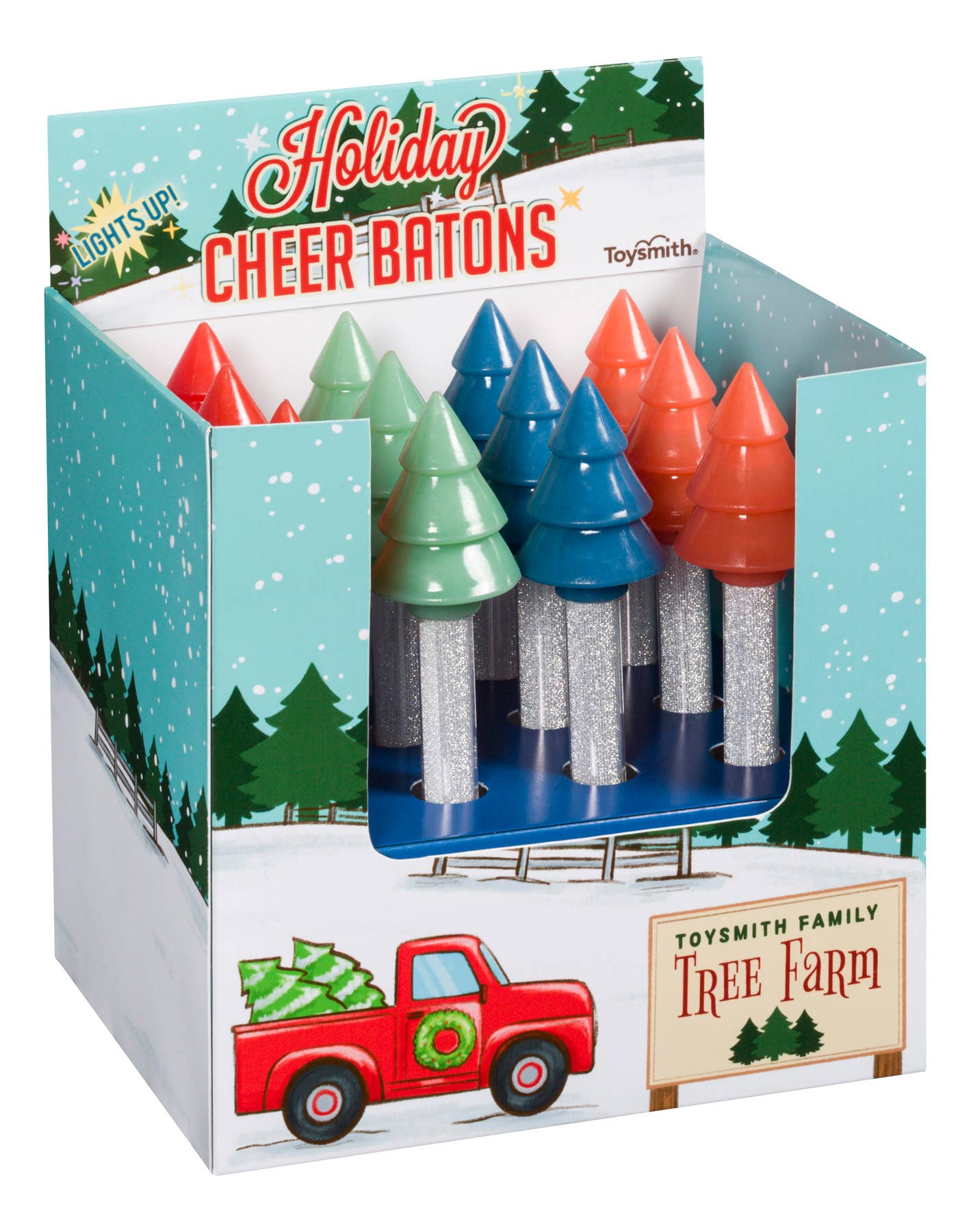 Holiday Cheer Baton - Stocking Stuffer, Impulse Toy