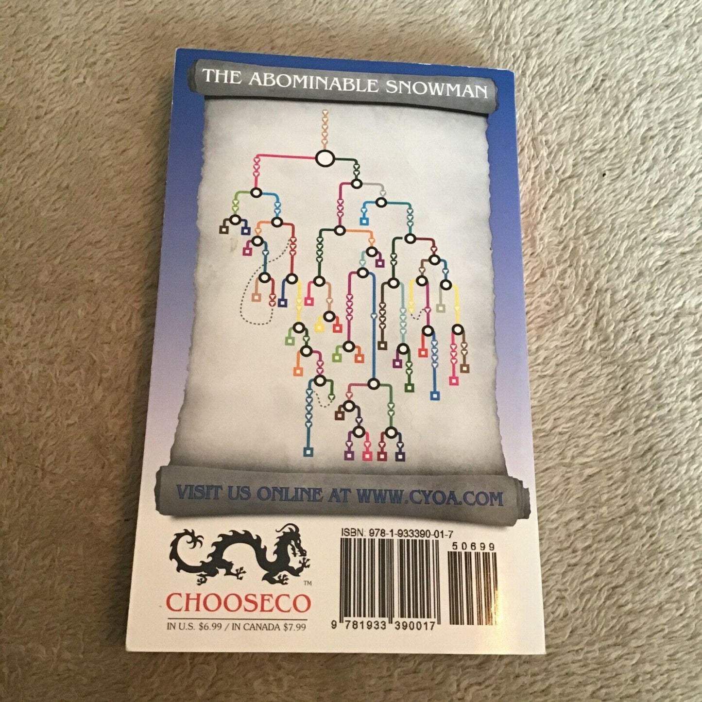 The Abominable Snowman (Choose Your Own Adventure #1) by R. A. Montgomery