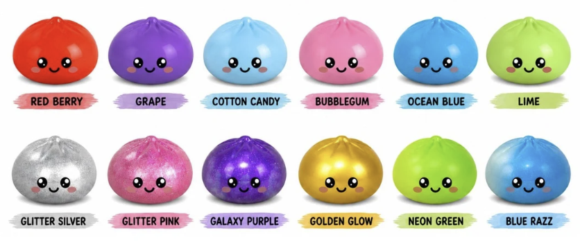 Squishy Dumpling Backpack Clip