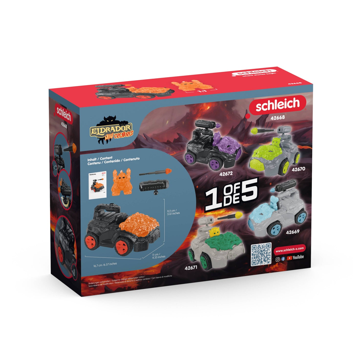 Lava Vehicle with Mini Creature