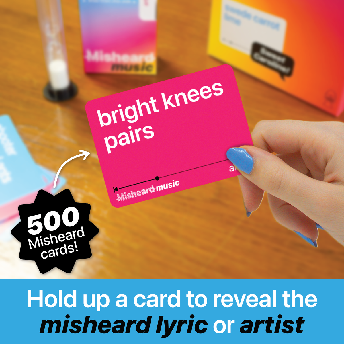 Misheard Music – Music Party Card Game