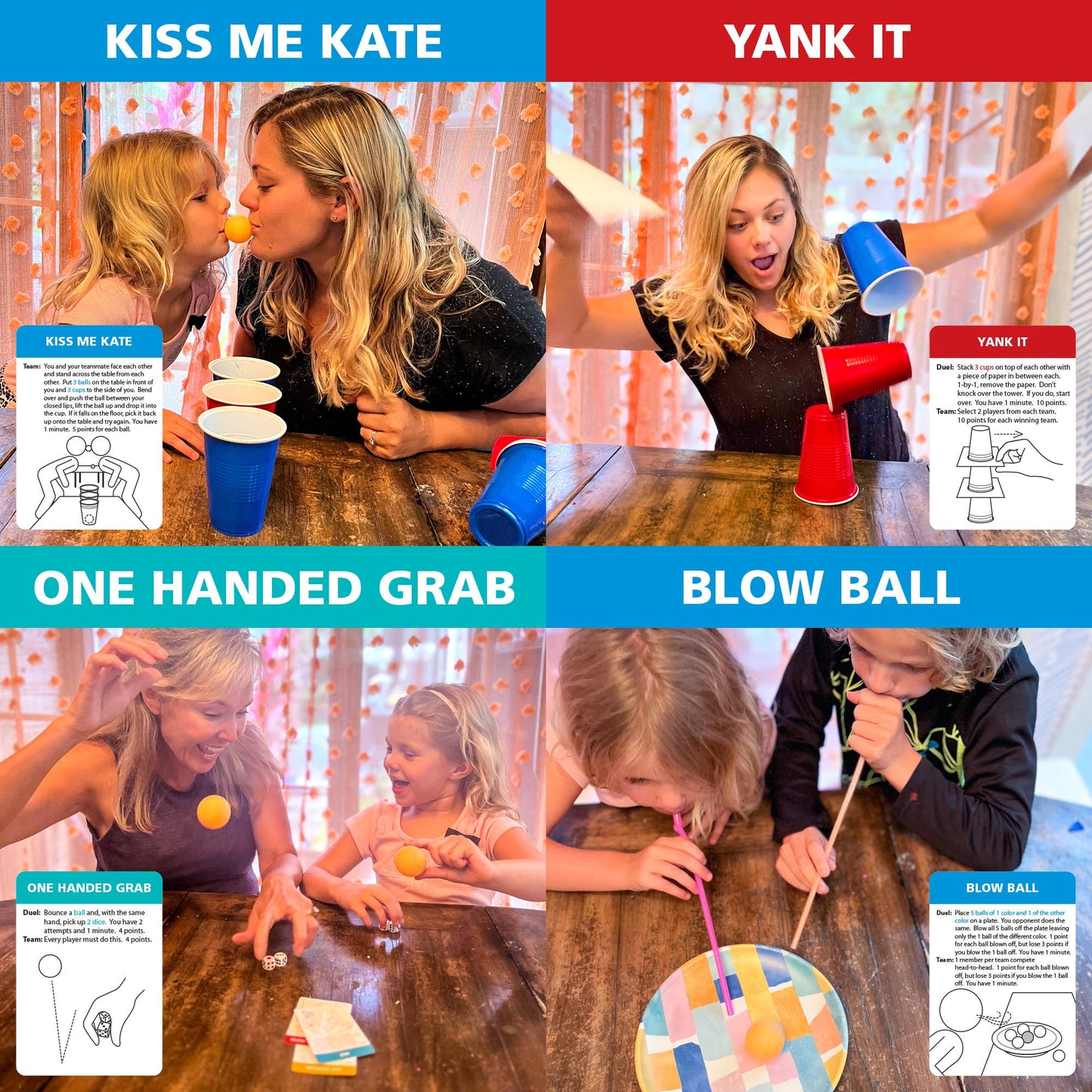 Minute of Fun Card Game, Family Game & Party Game