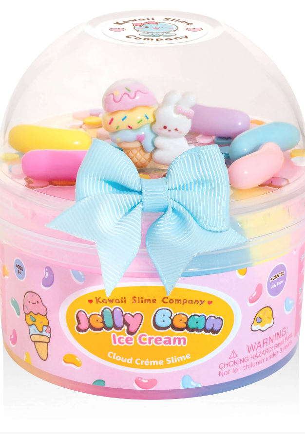 Jelly Bean Ice Cream Cloud Creme Slime