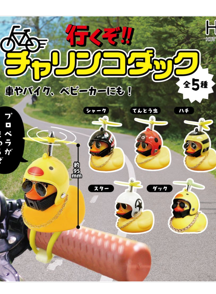 Let's Go! Bicycle Duck