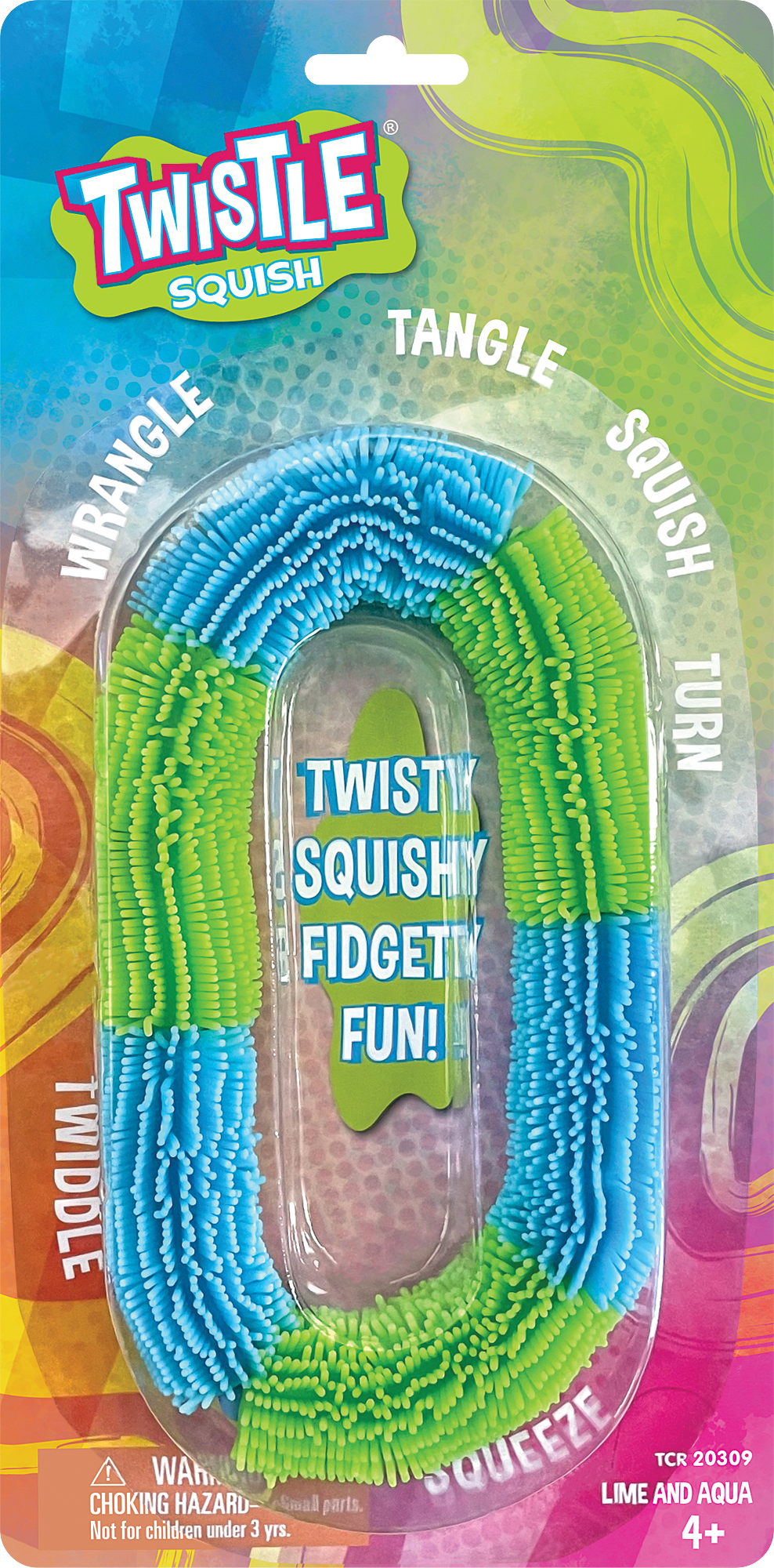 Twistle® Squish Aqua and Lime