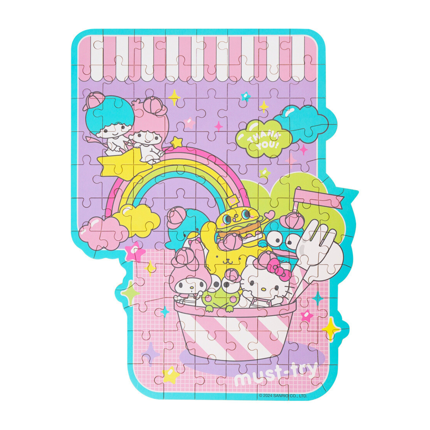 Hello Kitty Wooden Jigsaw Puzzle: Sanrio