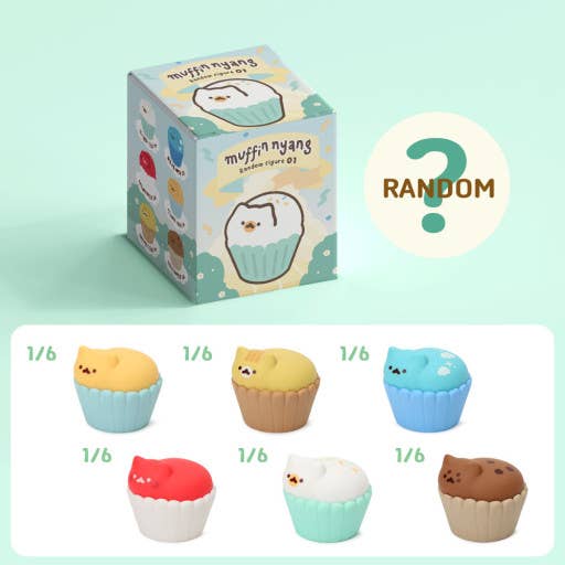 Muffin Nyang Cat Random Figure Box Ver.3