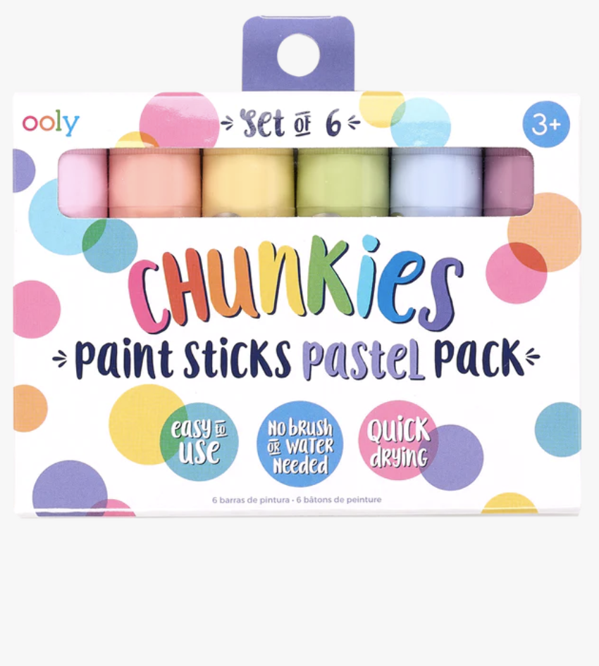 Ooly Chunkies Paint Sticks - Pastel