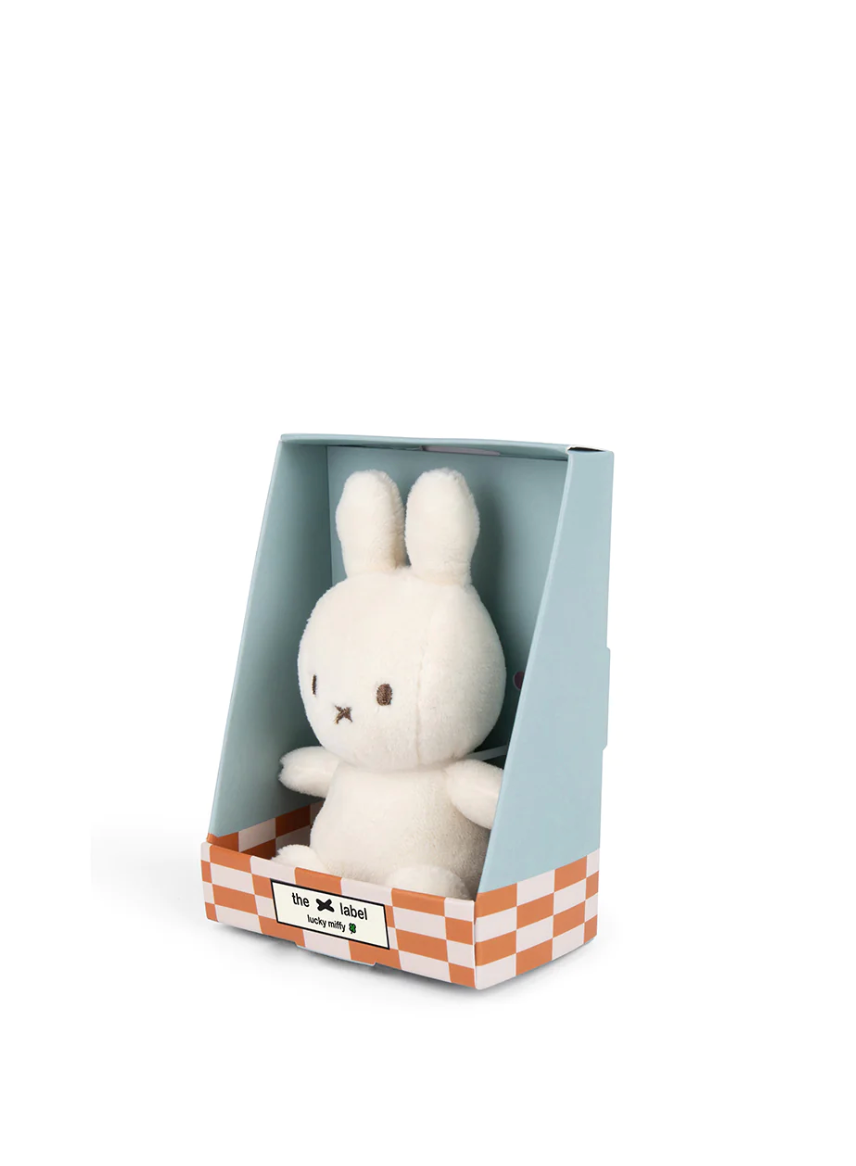 Plush Miffy Pocket Pal Lucky Sitting in Giftbox