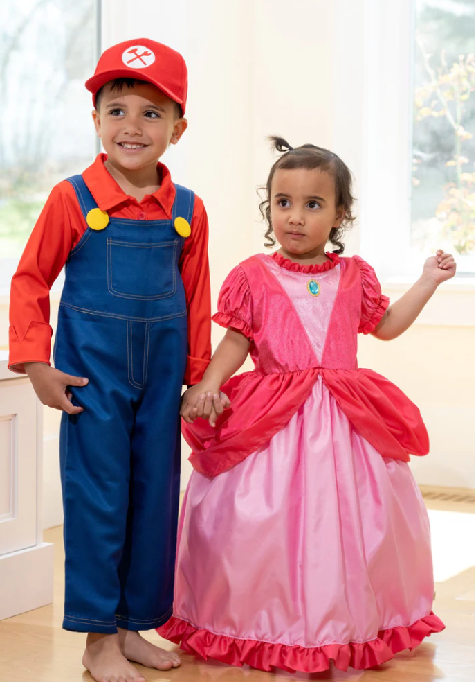 Red Handyman Costume, Size 3-5yrs