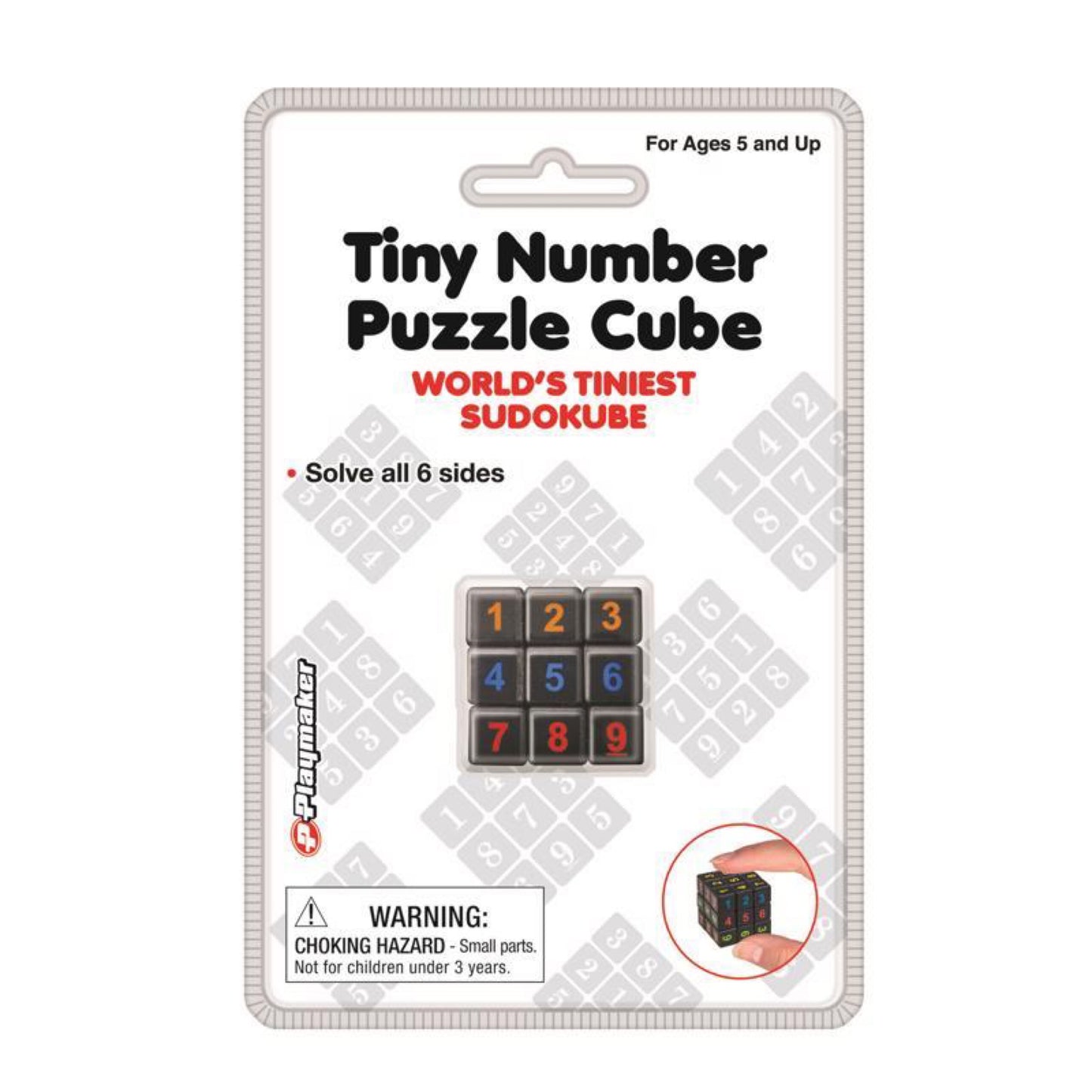 Playmaker Toys Tiny Number Puzzle Cube