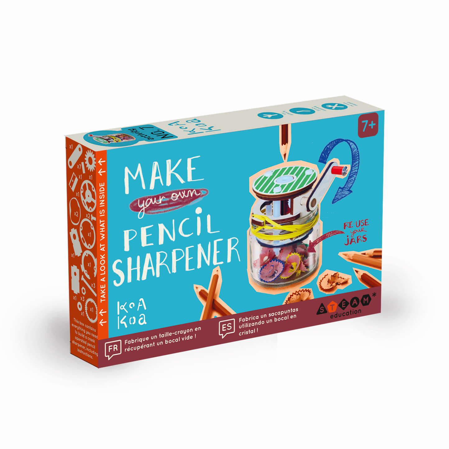 French DIY Pencil Sharpener Kit