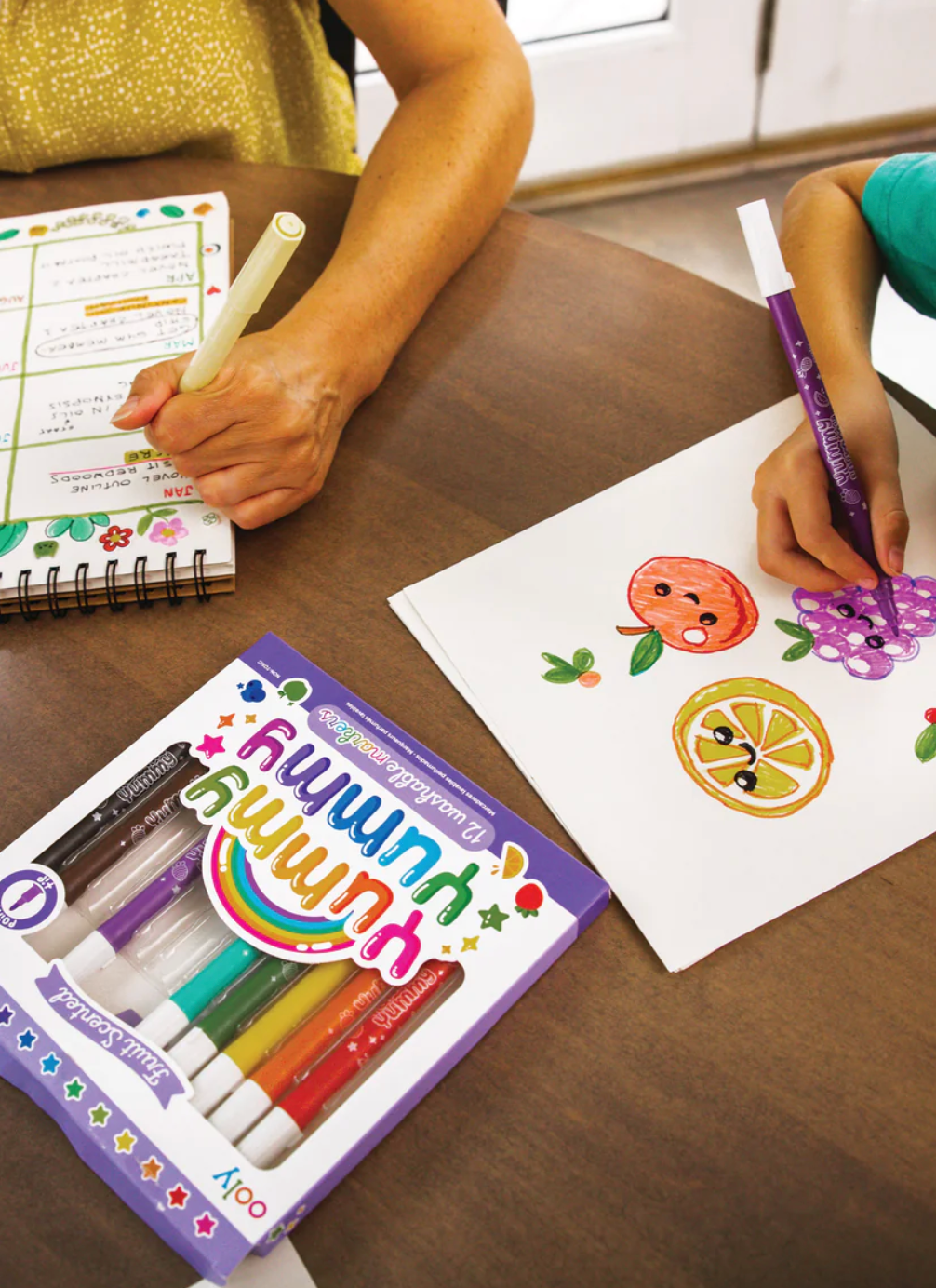 Ooly Yummy Yummy Scented Markers - Set of 12