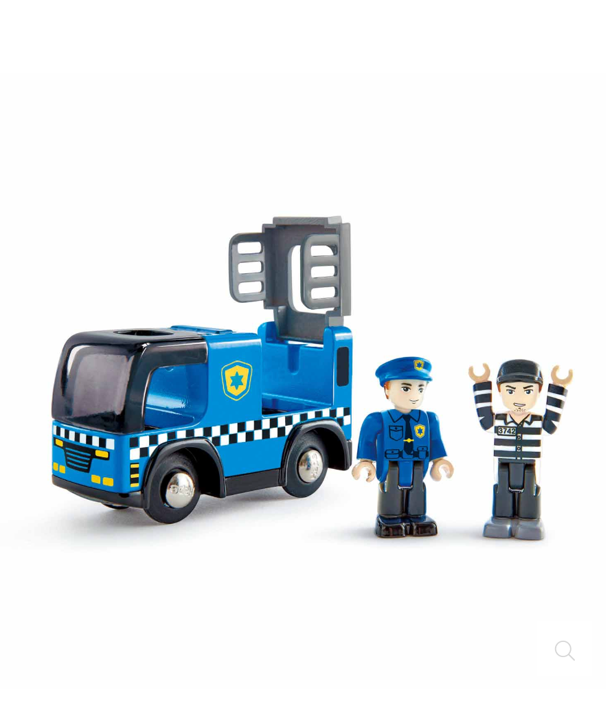 Police Car With Siren