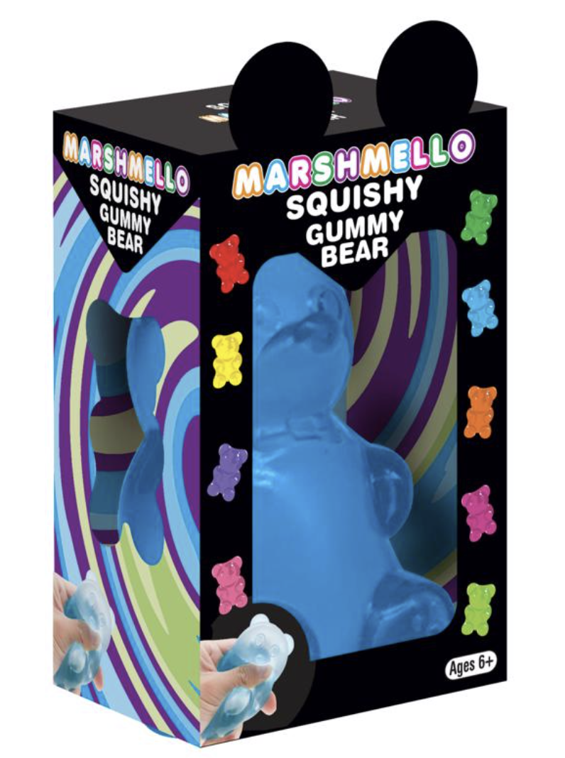 Marshmello Gummy Bear Squishy