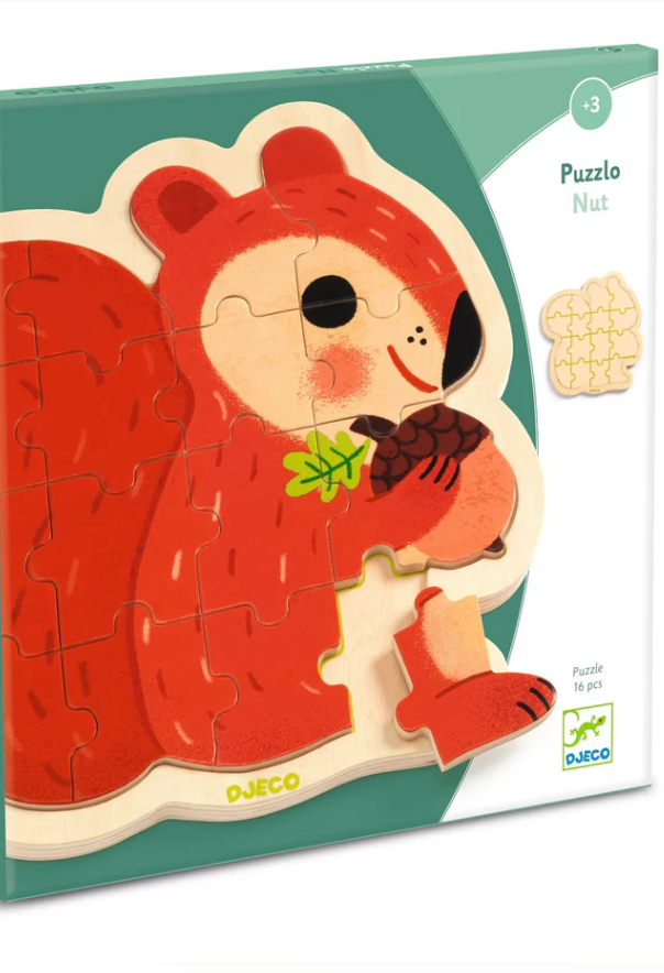 Puzzlo Nut Wooden Puzzle