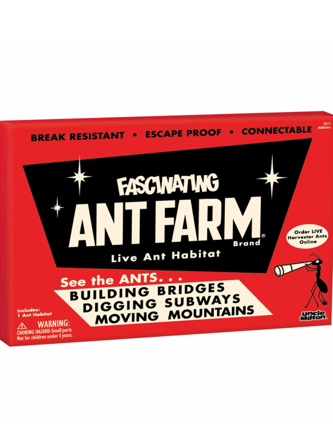Uncle Milton's Retro Ant Farm