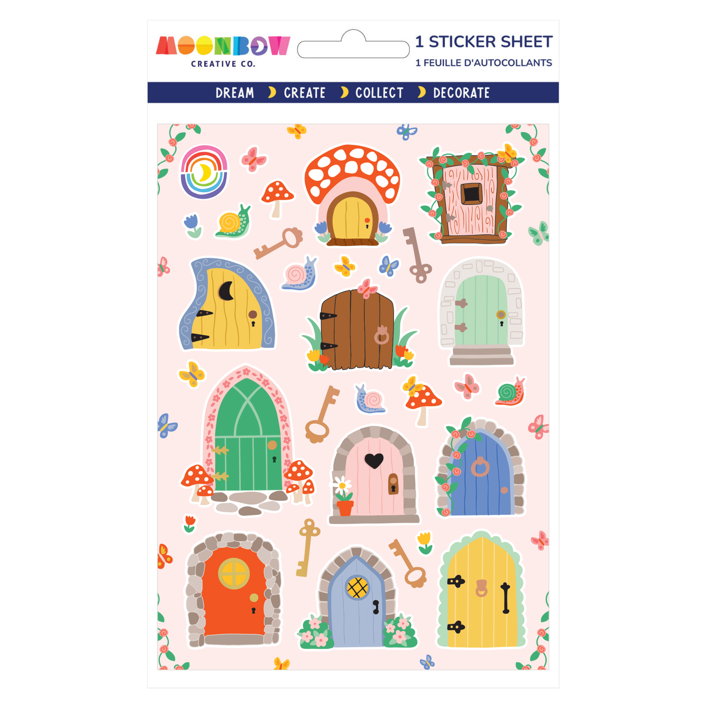 Pixie Portals Foil Sticker Sheet