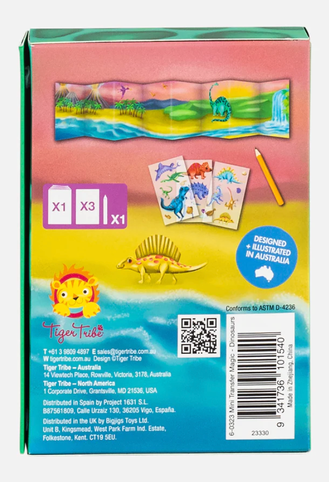 Mini Transfer Magic - Dinosaurs