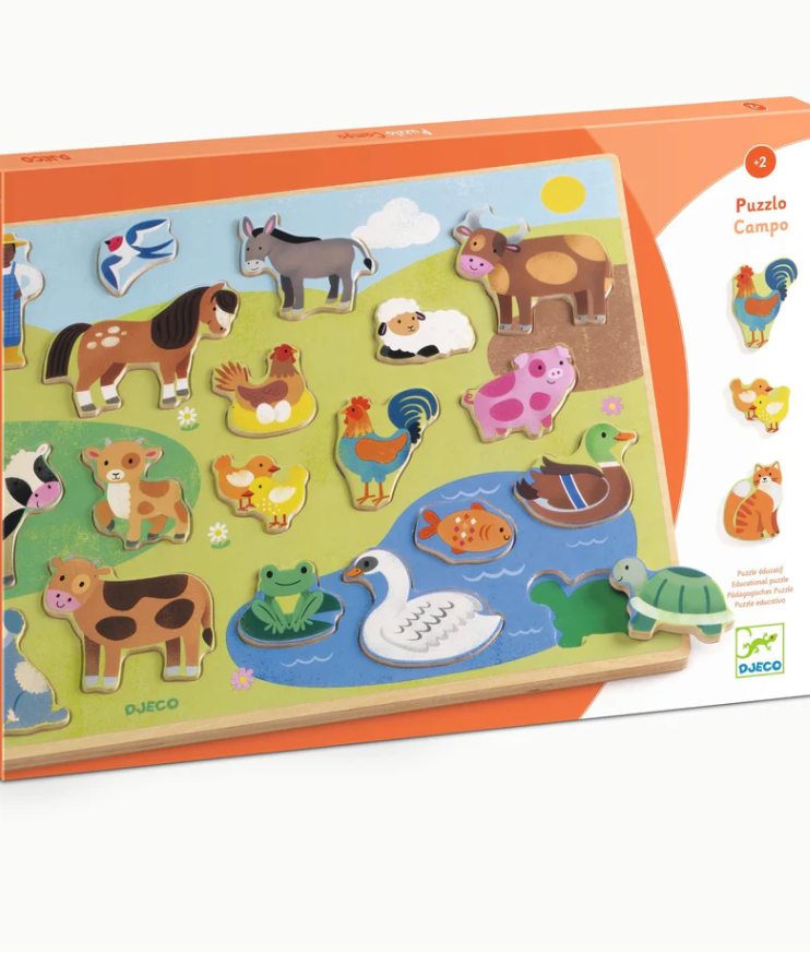 Puzzlo Farm Wooden Puzzle