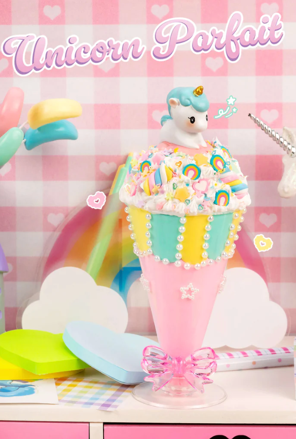 Play & Display Unicorn Parfait Clay Cafe Kit