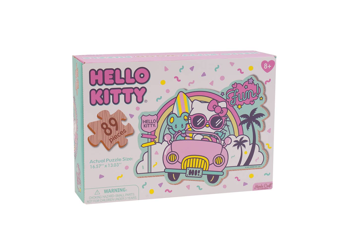Hello Kitty Wooden Jigsaw Puzzle: Kawaii