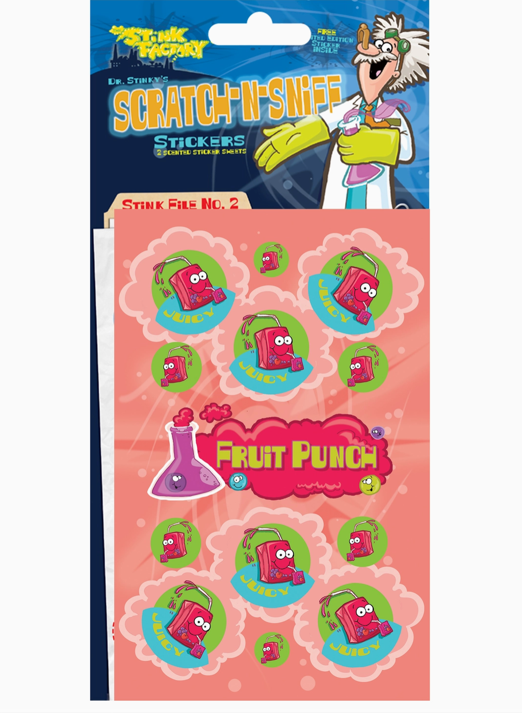 Fruit Punch Scratch-N Sniff Sticker