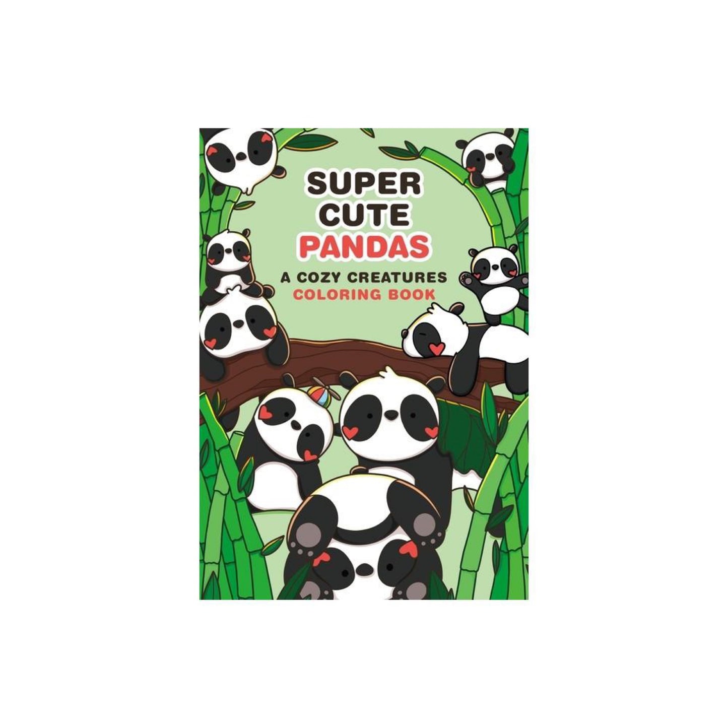 Super-Cute Pandas - (Paperback)
