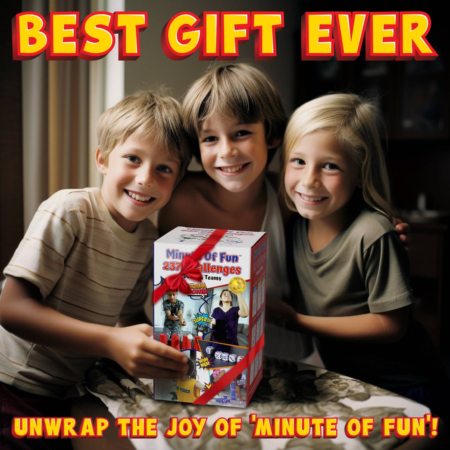 Minute of Fun Card Game, Family Game & Party Game