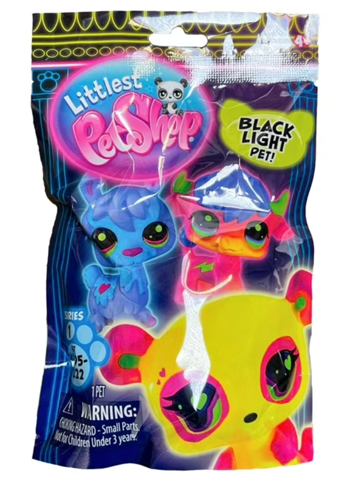 Littlest Pet Shop Black Light Figure