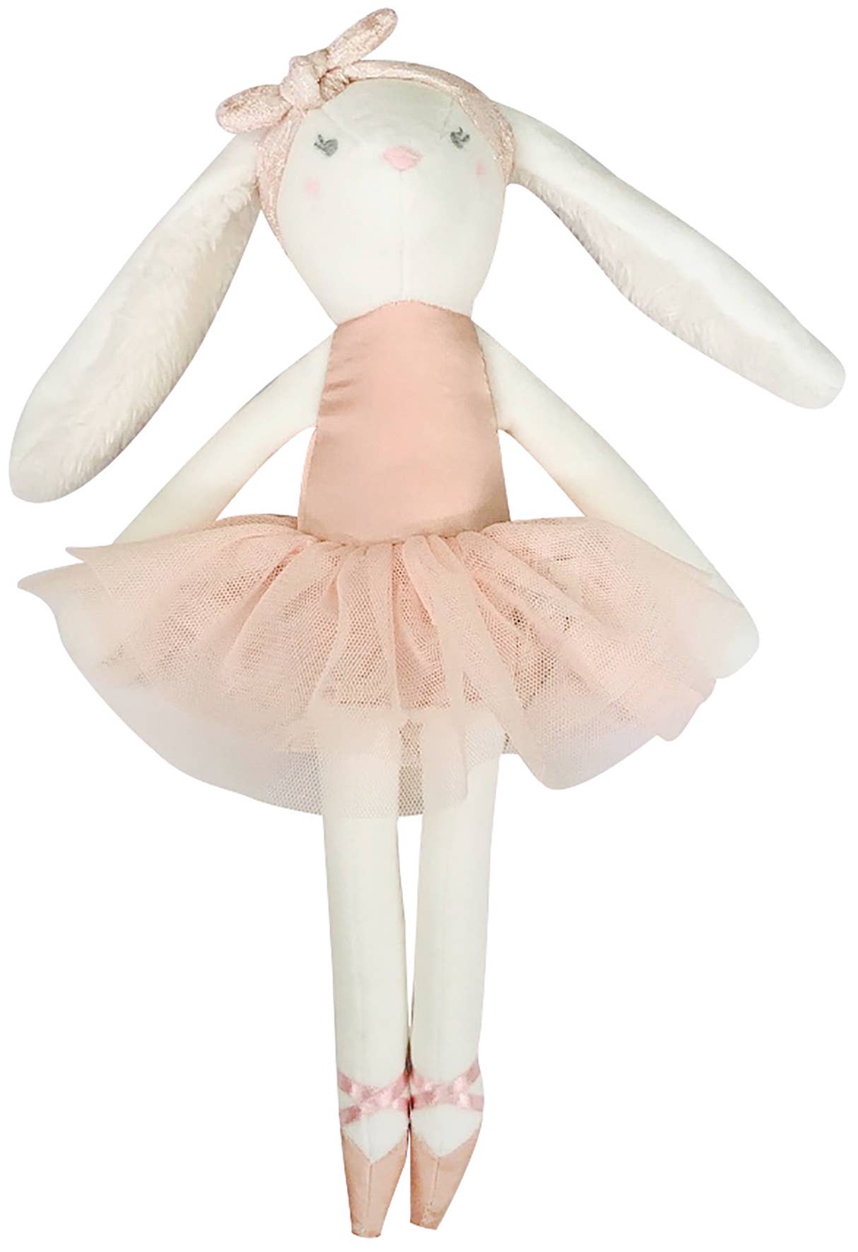 Cotton Velvet Ballerina Bunny Doll - Albetta