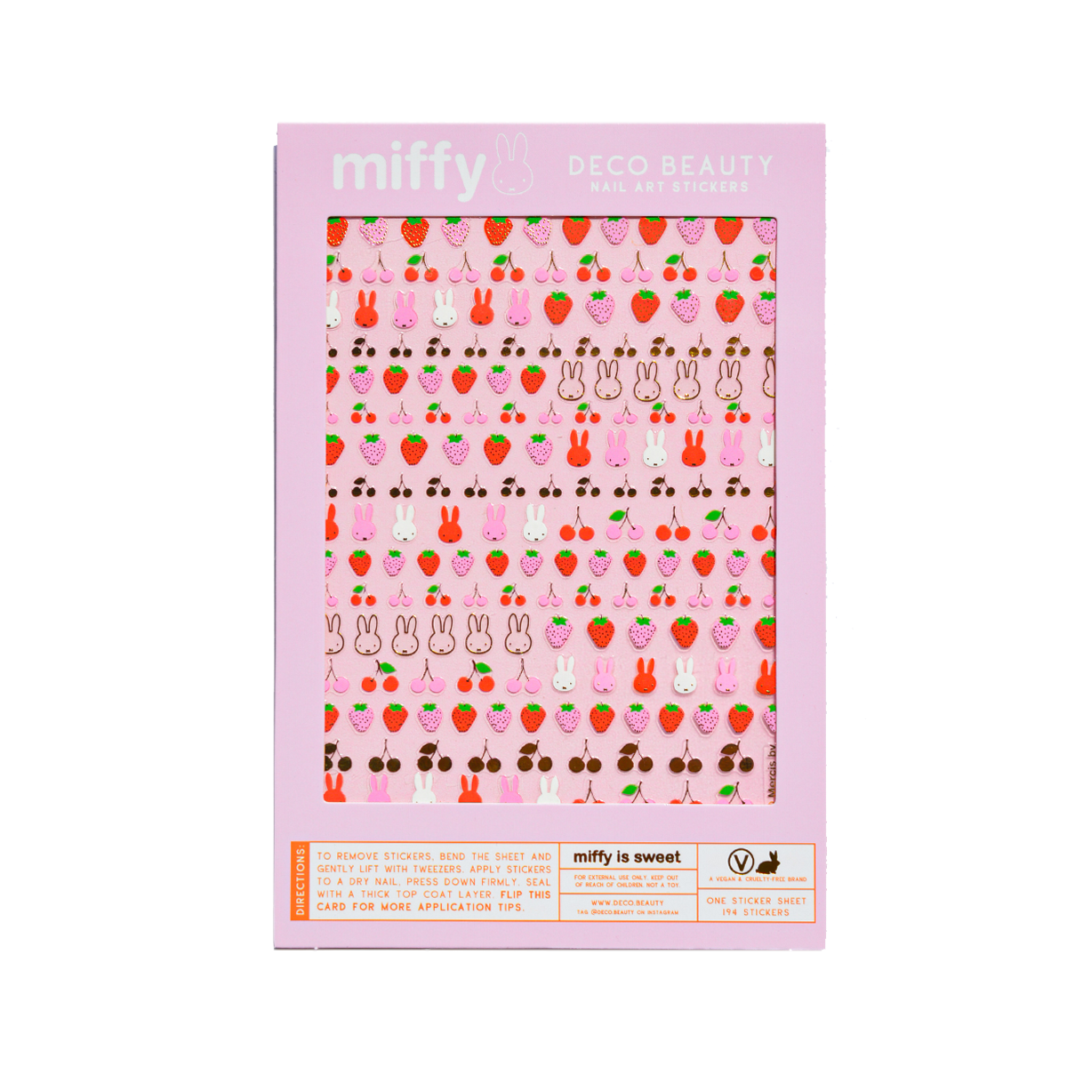 MIFFY IS SWEET Nail Stickers