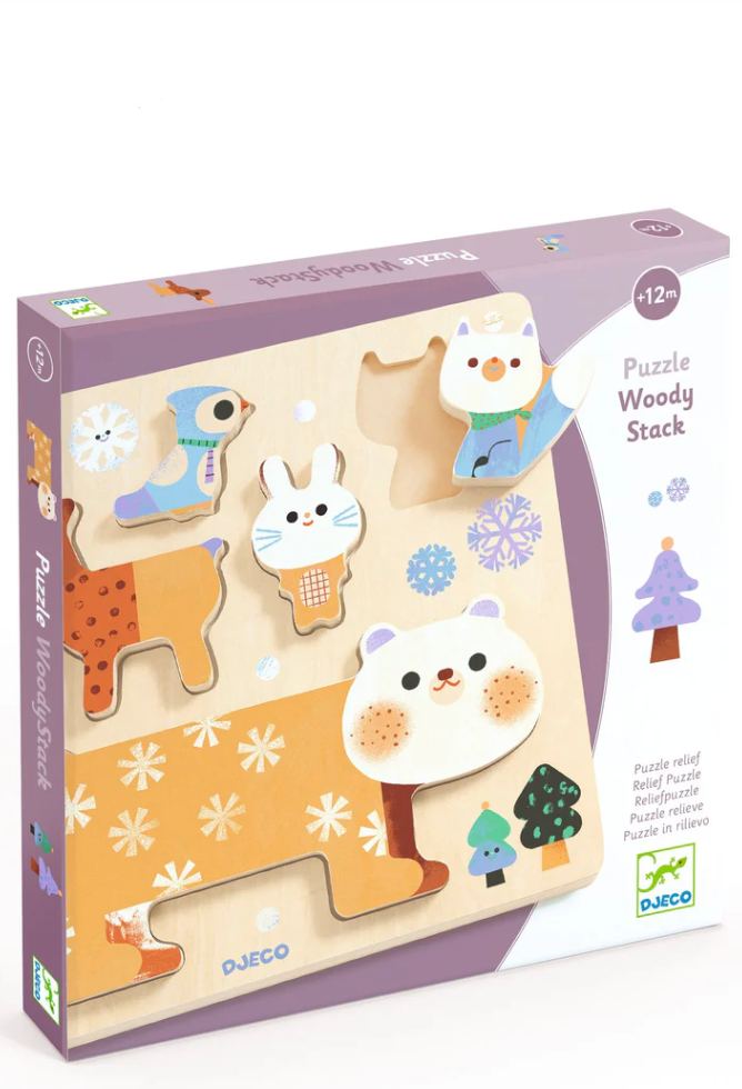 WoodyStack Wooden Puzzle