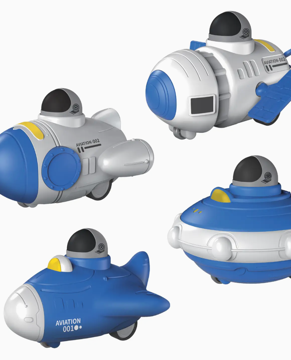 Push & Go Spaceship