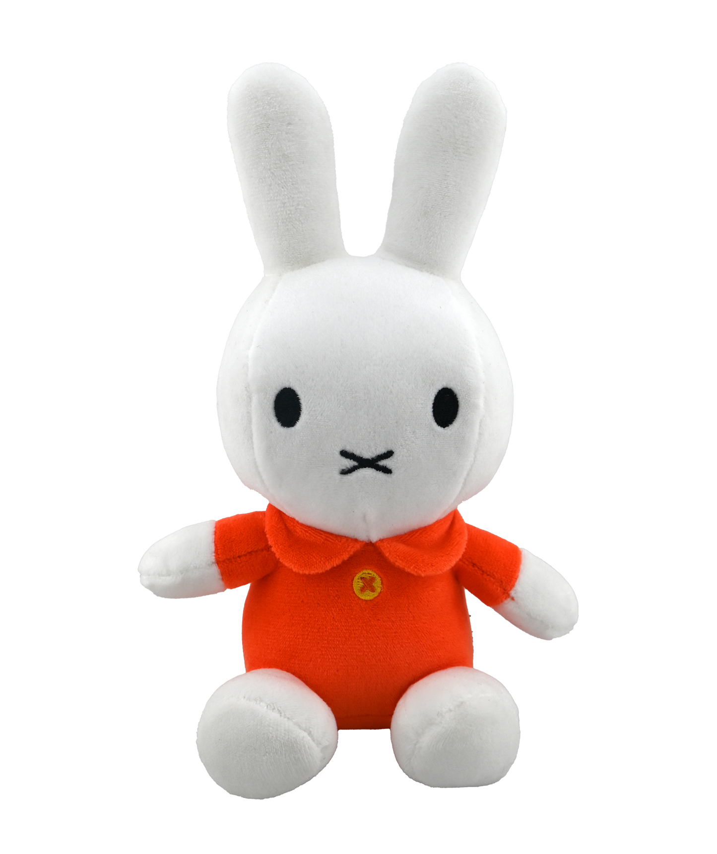 Miffy 8" Beanbag - White w/ Orange Dress