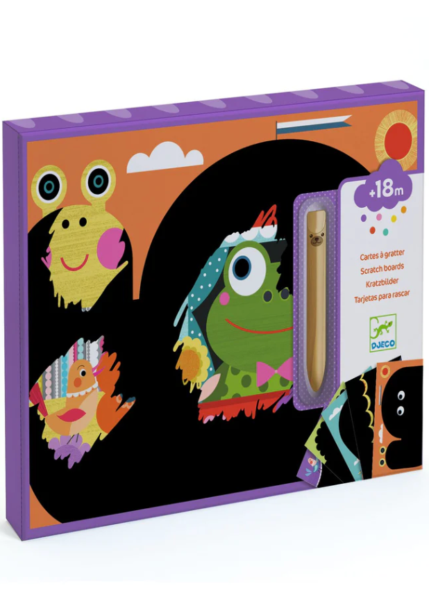 It is Fun to Discover Scratch Cards Activity